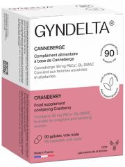 Laboratoire Ccd Gyndelta ? 90 Gélules - Sphère Urinaire - Cannerberge - Boîte 90 gélules