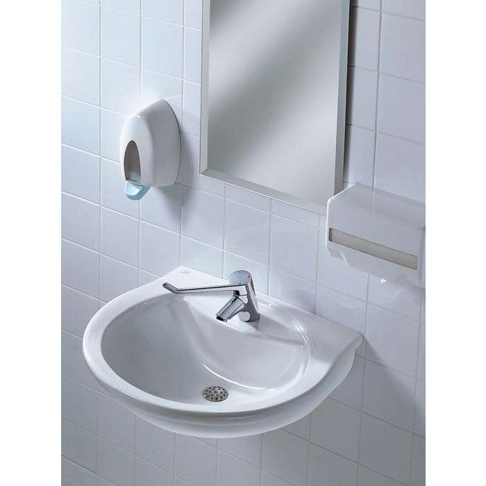 Ideal Standard Waschtischsicherheitsarmatur B8220AA Bedienhebel 120 mm, ohne Ablaufgarnitur, verchromt