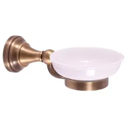 RAV SLEZÁK Seifenschale Antikes Messing Metall, Keramik MKA0300SM