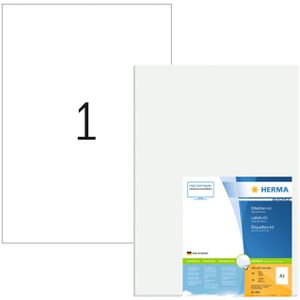 Herma 8692 Etiketten 297 x 420mm A3 permanent, 100 Stück