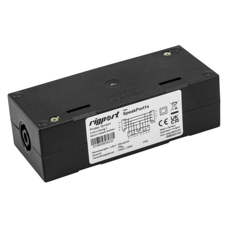Rigport Speakport1x Speakon In-Out 2x Speakon Biamp Breakout (60003868)