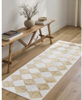 Livabliss Lillian Modern & Contemporary Checkered Indoor/Outdoor Area Rug