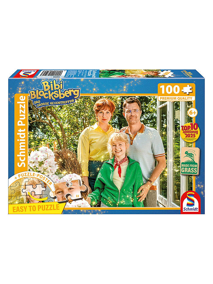 Schmidt Spiele 100tlg. Puzzle "Bibi Blocksberg - Familie Blocksberg" - ab 6 Jahren - onesize
