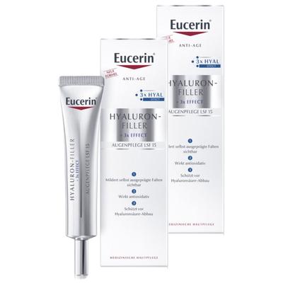 2x Eucerin AA Hyalu Fill Auge 2x15 ml Creme