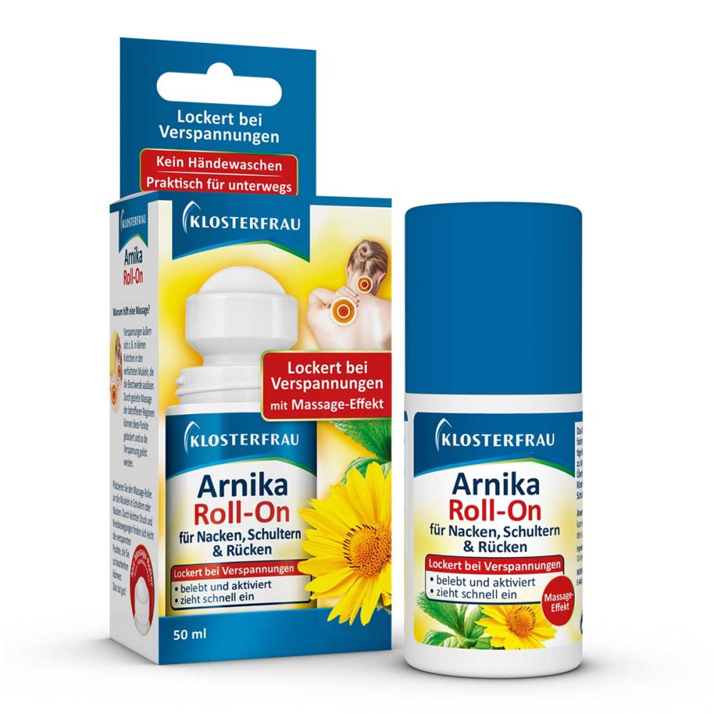 MCM KLOSTERFRAU Vertr. GmbH Klosterfrau Arnika Roll-on Rücken Schulter Nacken 13577250