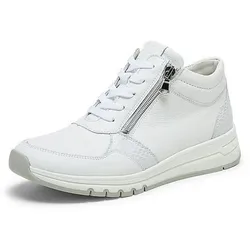 Knöchelhoher Sneaker April Waldläufer weiss, 36