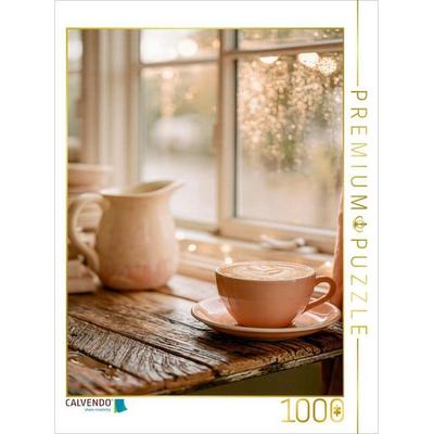 CALVENDO Puzzle Ein Fensterblick voller stiller Freude | 1000 Teile Lege-Größe 64x48cm Foto-Puzzle für glückliche Stunden, von , Calvendo Puzzle