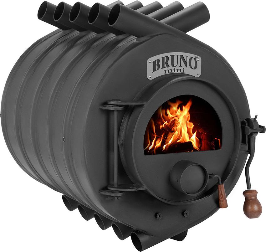 Bruno Werkstattofen Mini III schwarz 12 kW Stahl A