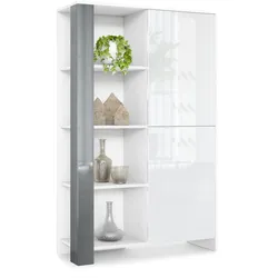 HIGHBOARD Canto Grau Hochglanz