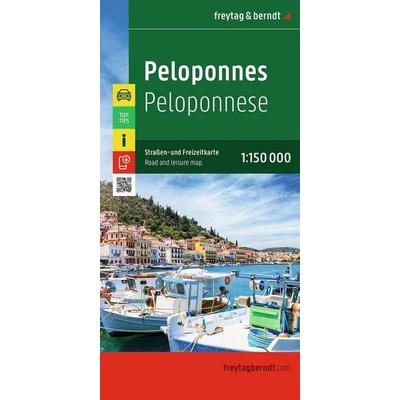 freytag & berndt Straßenkarte Peloponnes 1:150.000, Sonstige von , KOMPASS Freytag & Berndt, 978-3-7079-2459-6