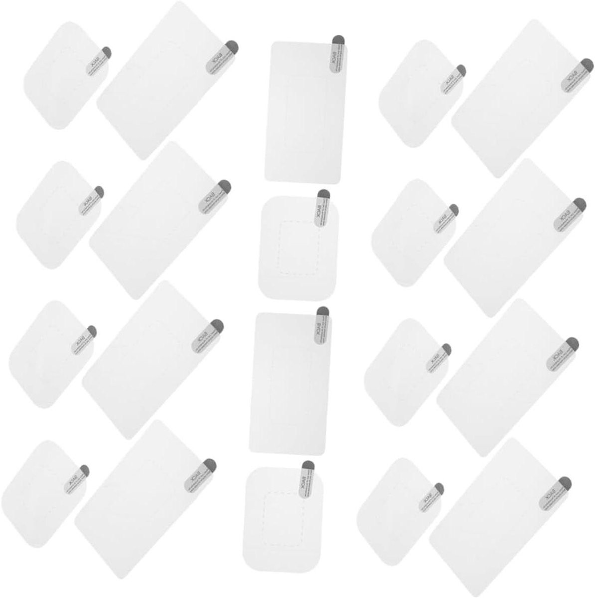 Set van 20 transparante weerbestendige dashcam stickers voor auto-opnames