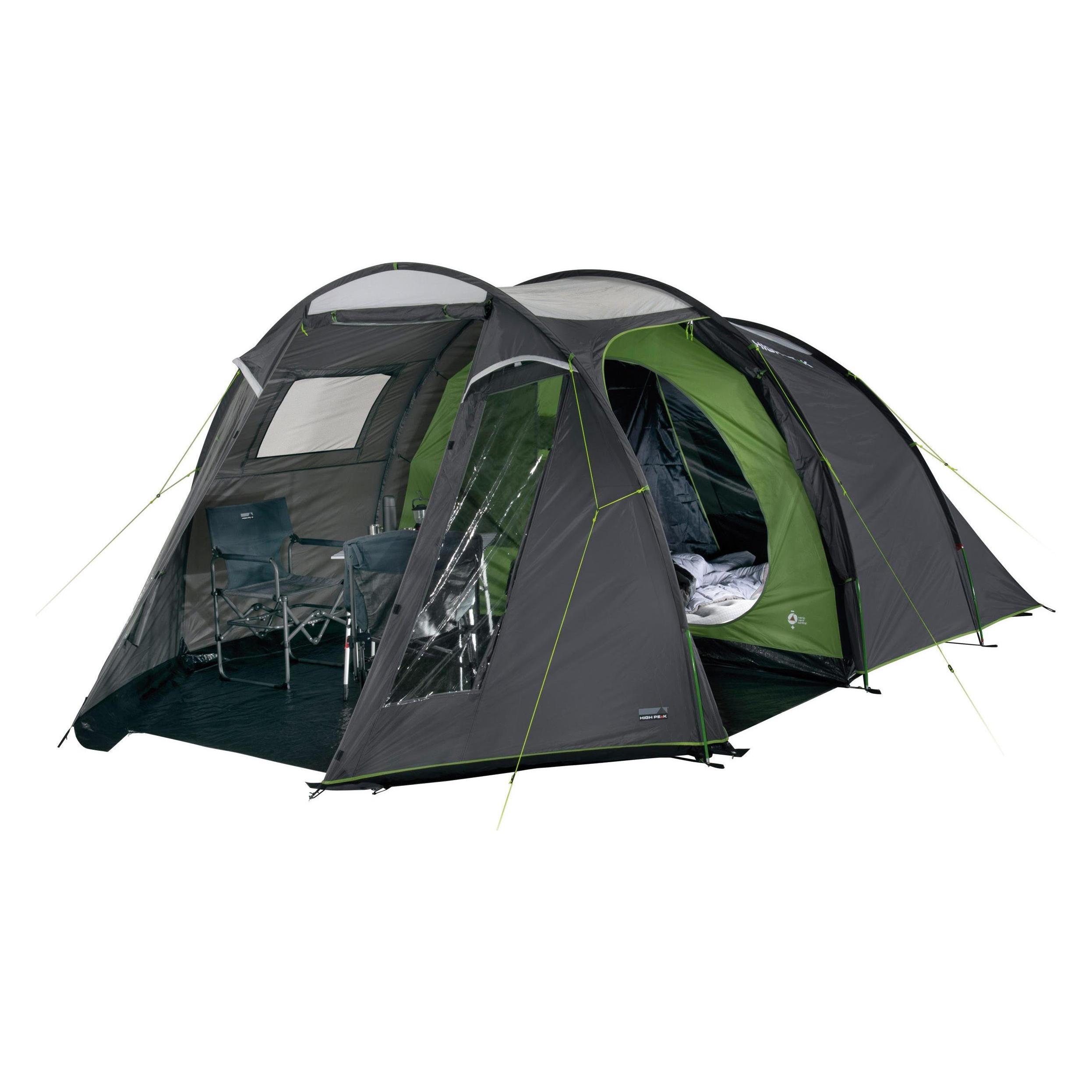 High Peak Ancona 5.0 (Tunnelzelt, 10.30 kg, 5 Personen) (10249)