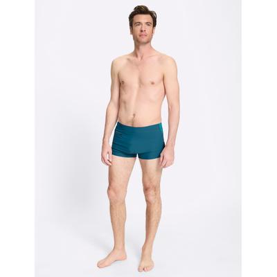 Badehose FEEL GOOD, Herren, Gr. 8, Normalgrößen, topas, bedruckt, Elasthan, Polyamid, Badehosen Badehose
