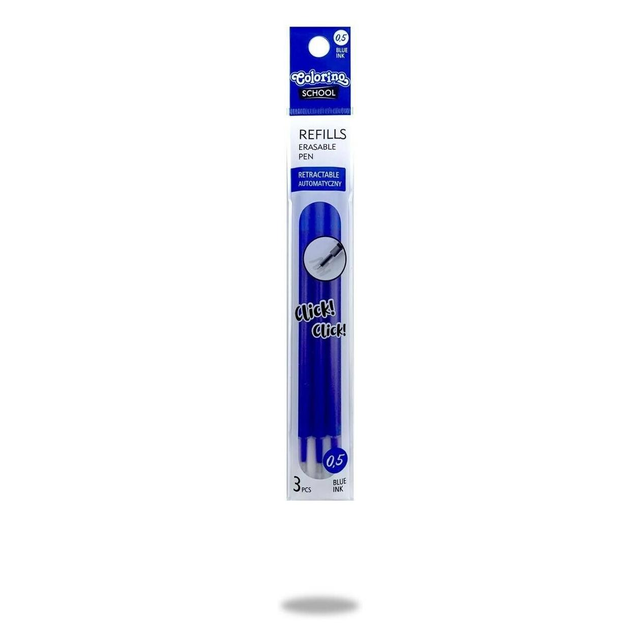 Dreams and Fantasy Nachfüllminen für radierbare Stifte blau 3er Pack (Blau, 0.50 mm, 3 Stk.) (86655PTR)
