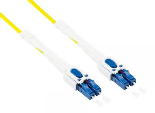 Good Connections LWL Duplex SM 9/125Á LC/LC UNIBOOT Patchkabel, 0,5m