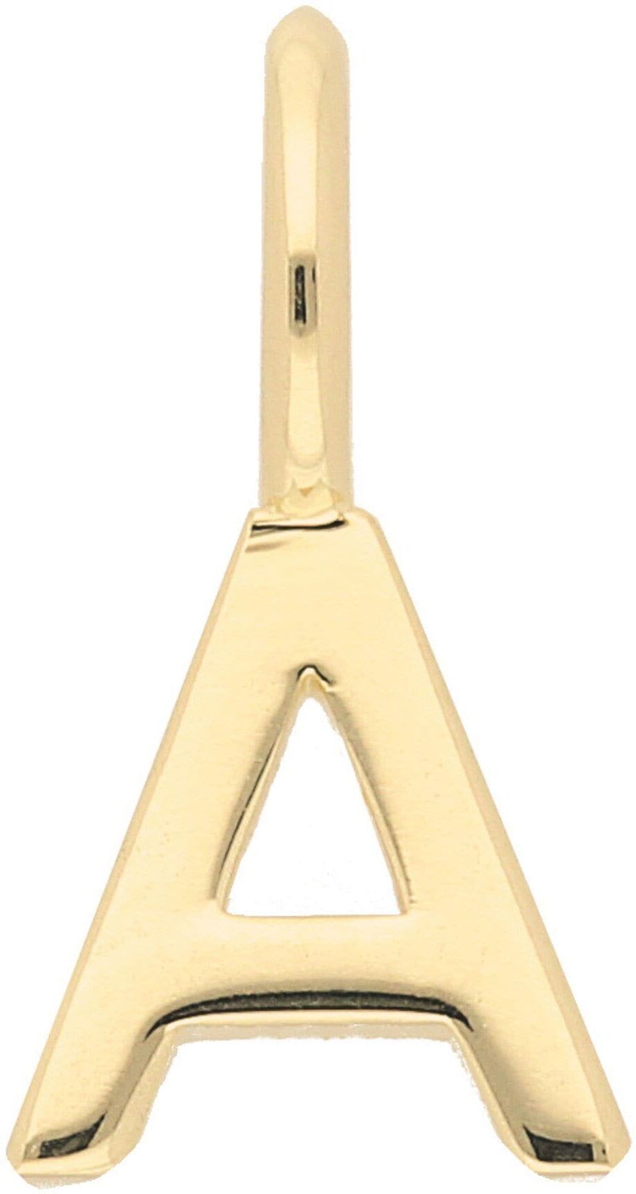 Buchstabenanhänger ADELIA´S "Buchstabenanhänger A 333 Gold ( 8K )", gold, Schmuckanhänger, Damen, A, Gold, Goldanhänger Buchstabe A