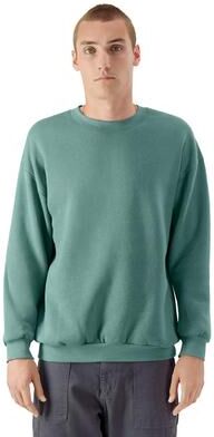 American Apparel RF496 ReFlex Fleece Crewneck Sweatshirt in Arctic size Large   Cotton/Polyester Blend
