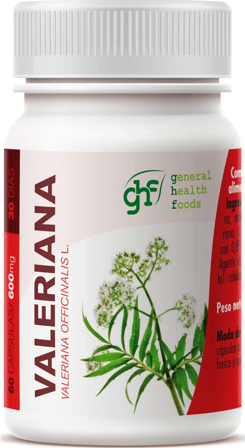 GHF Valeriana 600 mg 60 caps