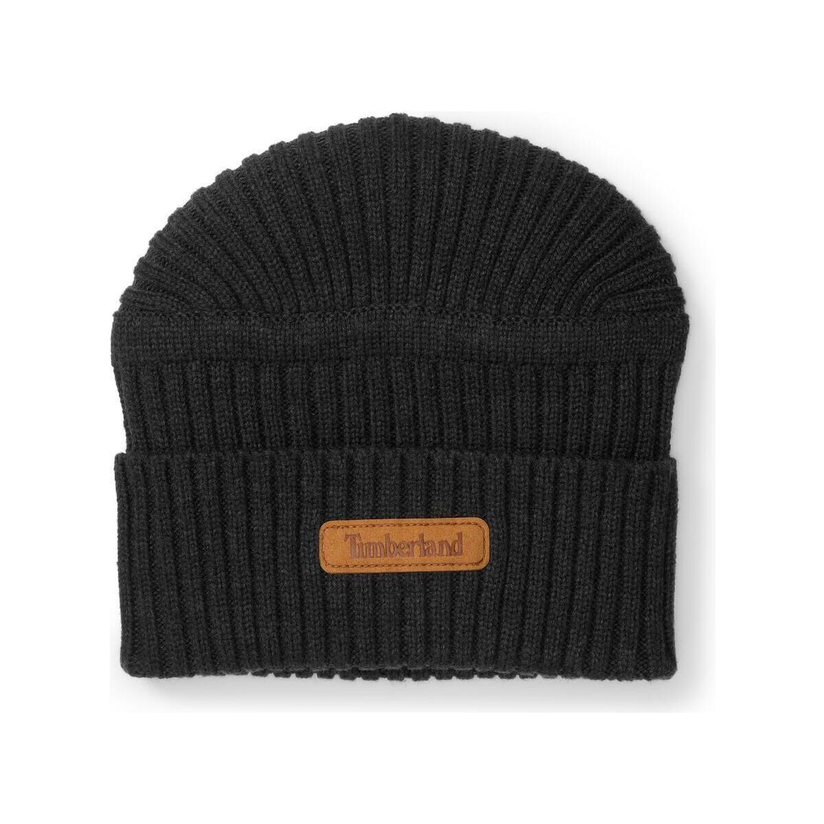 Timberland Mens Gulf Beach Beanie black OS TB0A665P0011-OS