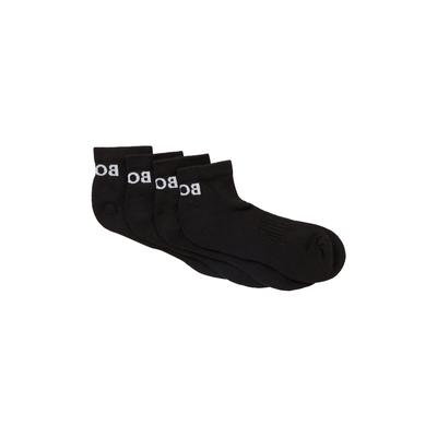 Sportsocken BOSS, Herren, Gr. 43-46, Sockengröße, schwarz, Baumwollmischung, Socken Sportsocken