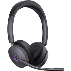 Yealink WH68 Hybrid Teams Headset (Kabellos, USB-A, Microsoft Teams), Office Headset