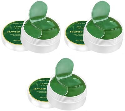 Uplift Treasures Seaweed Hyaluronic Acid Eye Mask Patches 3 Pcs