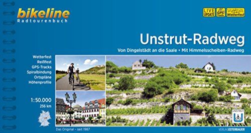 Esterbauer - Bikeline Radtourenbuch: Unstrut Radweg. Von Dingelstädt an die Saale. 1 : 50 000, 256 km, wetterfest/reißfest, GPS-Tracks Download - Preis vom 09.10.2026 07:28:09 h
