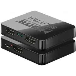 PremiumCord HDMI splitter 1-2 porty, s napájením z USB, 4K, FULL HD, 3D, Switch Box