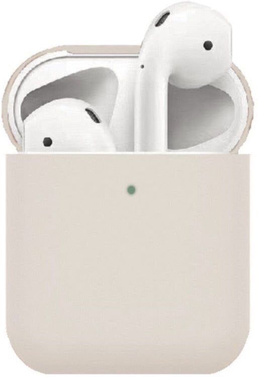 INCOVER Apple AirPods (1. & 2. gen.) Tyndt Silikone Cover - Beige