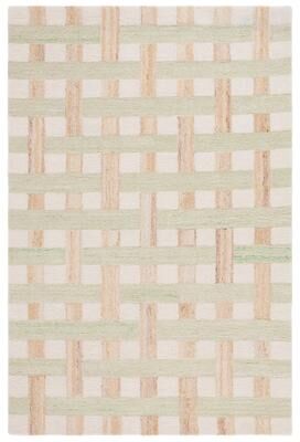 SAFAVIEH Handmade Genre Hyang Checkered Wool Rug