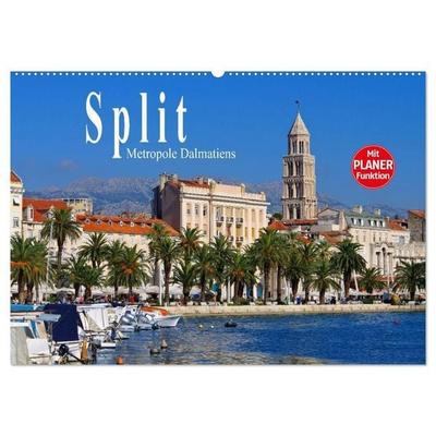 Split - Metropole Dalmatiens (Wandkalender 2027 DIN A2 quer), CALVENDO Monatskalender