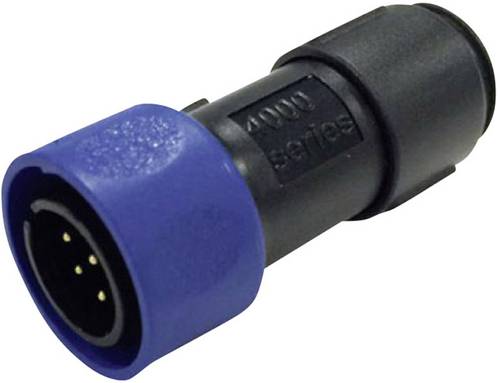 Bulgin PXP4010/08S/5560 Rundsteckverbinder Kupplung, gerade Gesamtpolzahl: 8 Serie (Rundsteckverbinder): Buccaneer 4000 1St.