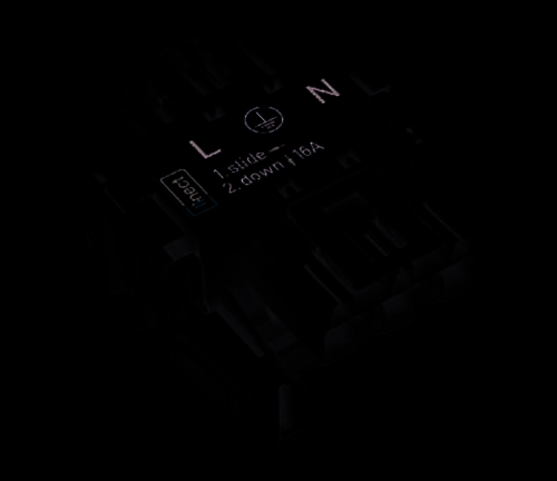 WAGO Netz-Adapter Netz-Stecker - Netz-Buchse Gesamtpolzahl: 3 Weiß 25St.
