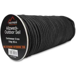 Normani, Seil, Allzweck-Outdoor-Seil 9 mm x 60 m Manning (60 m)