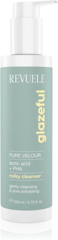 Revuele Glazeful Milky Cleanser Pure Velour gentle cleansing lotion with an exfoliating effect 200 ml