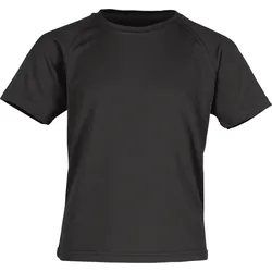Spiro Junior Performance Aircool T-Shirt, black, XS