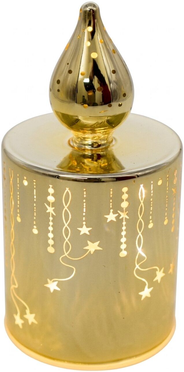 Candela led Natale Pre Qu' Italia D3852 Oro