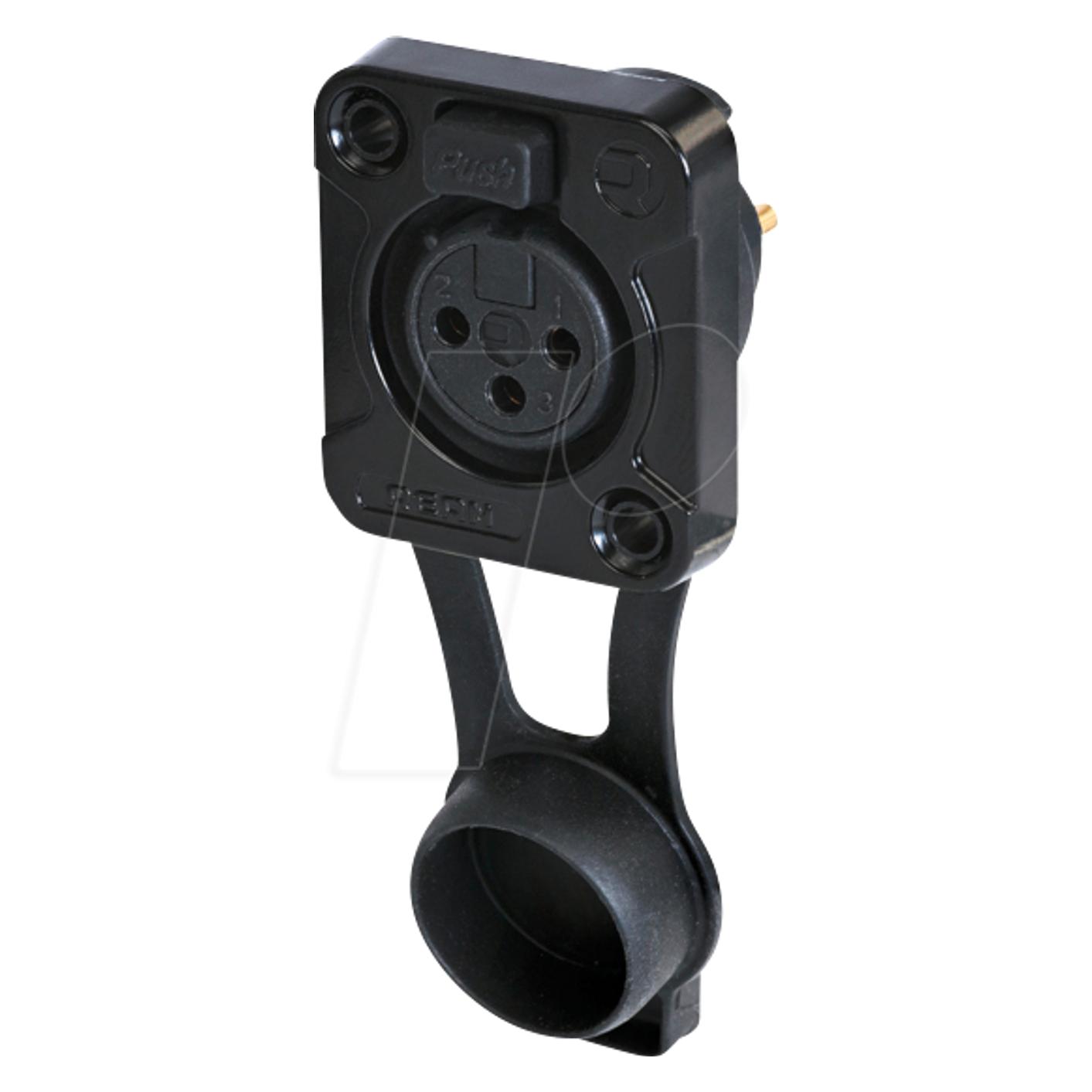 Rean RRX3F-Z-002-1 XLR-Steckverbinder Buchse, Einbau Polzahl (num): 3 1 St. (RRX3F-Z-002-1)