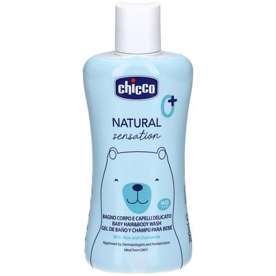 Chicco Baby Shamp&Körper NAT Sensation 0m+ 200 ml Gel