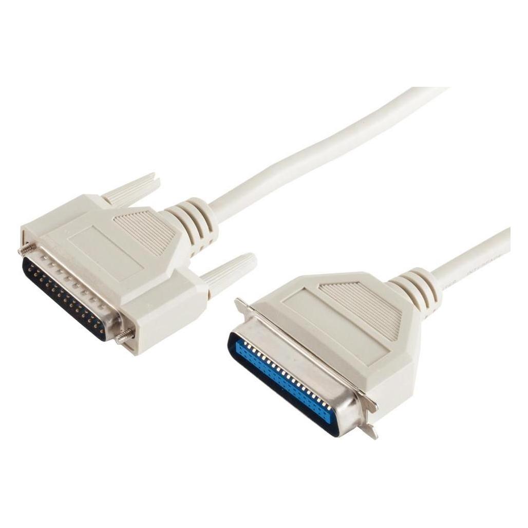 Frei Öl Druckerkabel 25pol Sub D-St/36pol Centronics St 3m (3 m, Parallel (Drucker)) (78001-3)