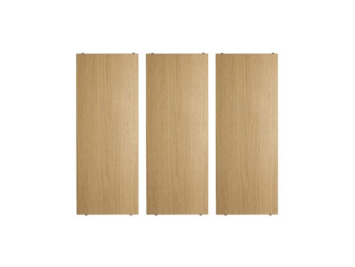String Étagère String chêne, 78x30 cm, lot de 3