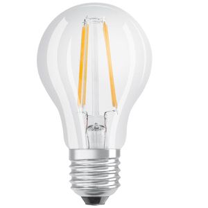 OSRAM LED-Lampe Superstar Plus A Filament, E27, 6,5 W ersetzt 60 W, warmweiß, dimmbar