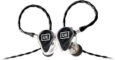 Ultimate Ears UE 350 transparent mit carbonfarbener Faceplate