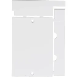 Brady, Verteilerschrank Zubehör, Schaltschrank-Platte, weiss, Typ 1