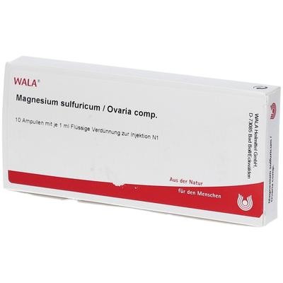 Magnesium SULFURICUM/Ovaria comp.Ampullen 10x1 ml Ampullen
