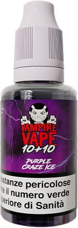 Vampire Vape Purple Craze Ice Aroma Mini Shot 10ml Frutta Esotica Mentolo Ghiaccio