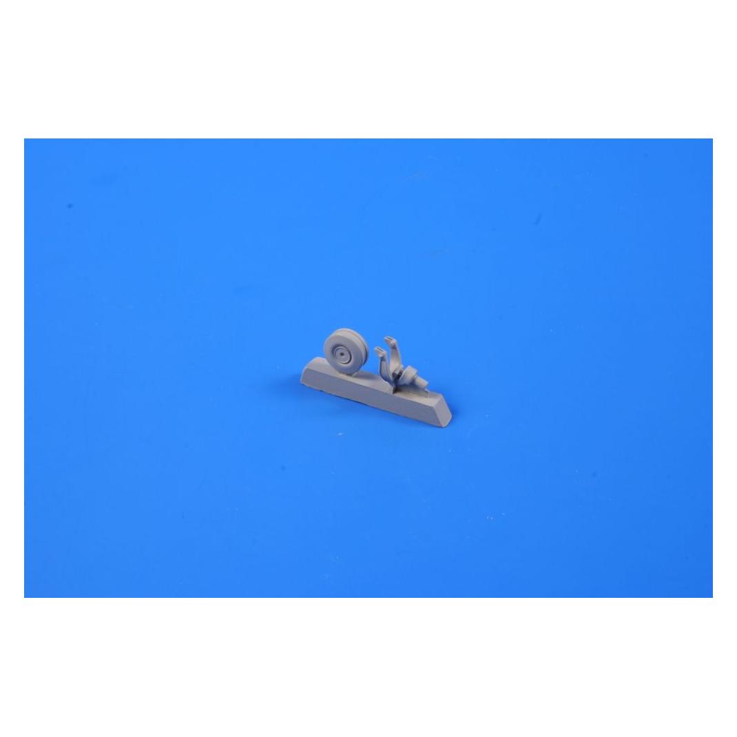 CMK Mosquito Tail wheel strut (incl. wheel) (129-Q48114)