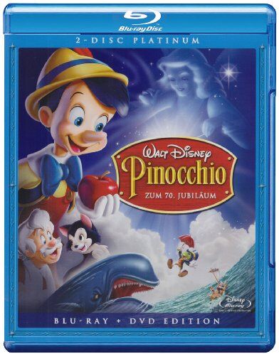 Hamilton Luske - Pinocchio - Zum 70. Jubiläum (Platinum Edition + DVD) [Blu-ray] [Special Edition] - Preis vom 30.09.2026 22:30:23 h