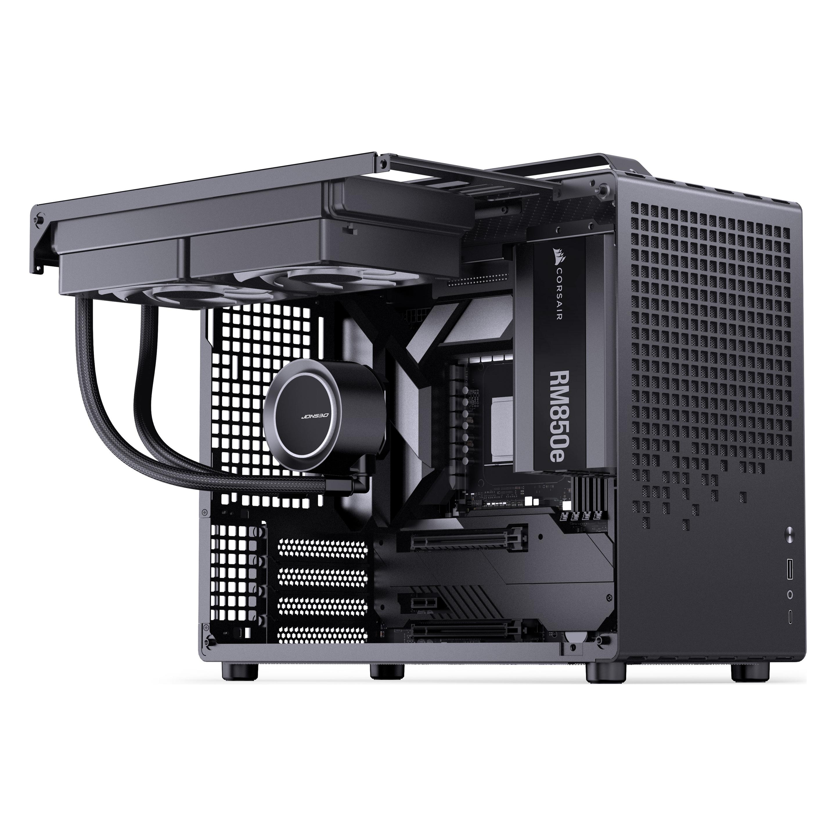 Jonsplus Z20 Mesh (mATX, Mini-ITX) (Z20 MESH BLACK)