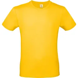 B&C Herren T-Shirt #E150 TU01T gold M